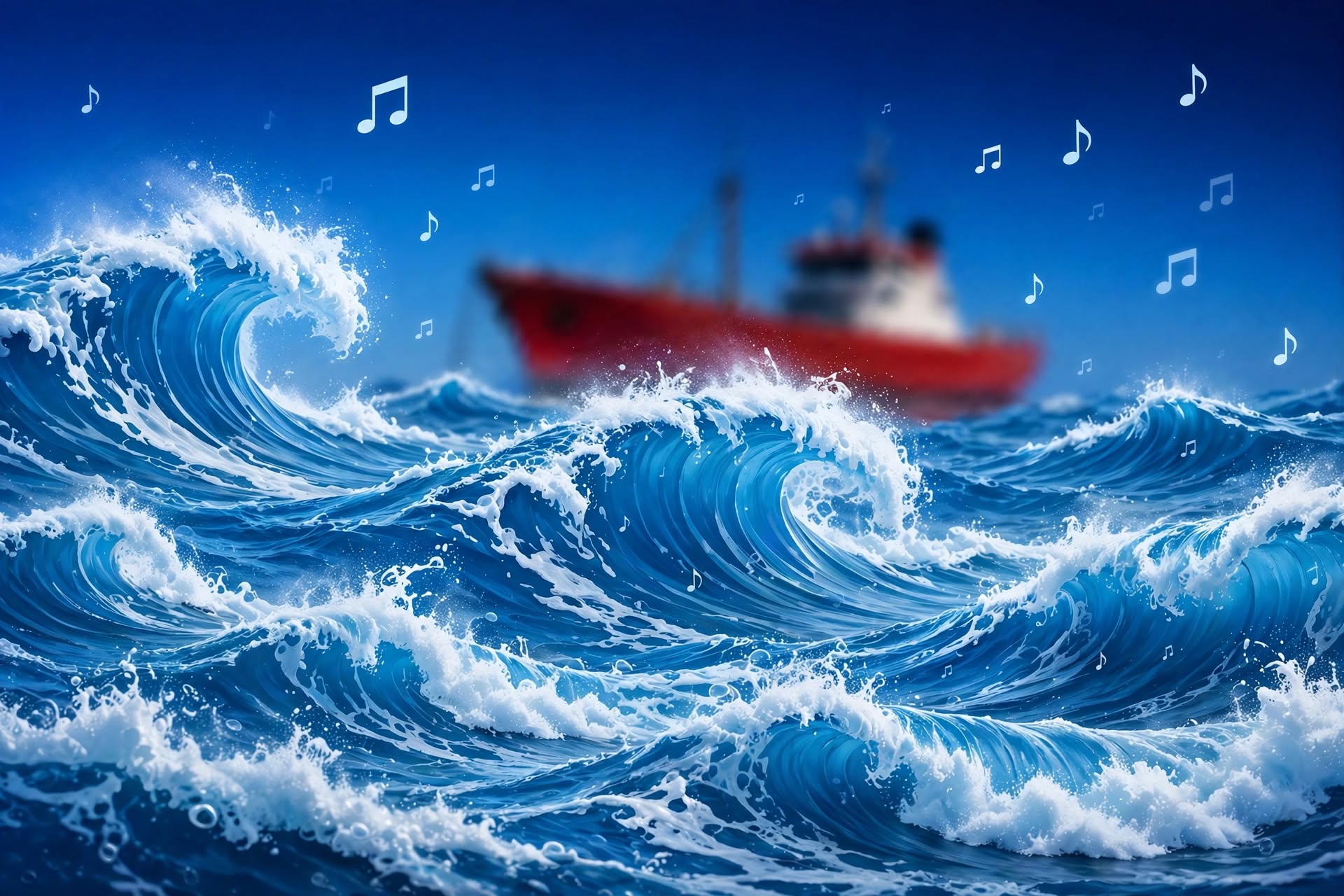 Terug naar de golven van muziek
